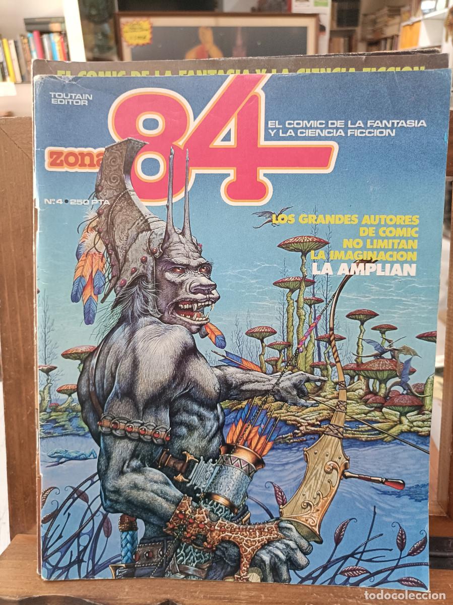 C&oacute;mics: Zona 84 - n&ordm; 4, El Comic de la Fantas&iacute;a y Ciencia Ficci&oacute;n - Toutain Editor