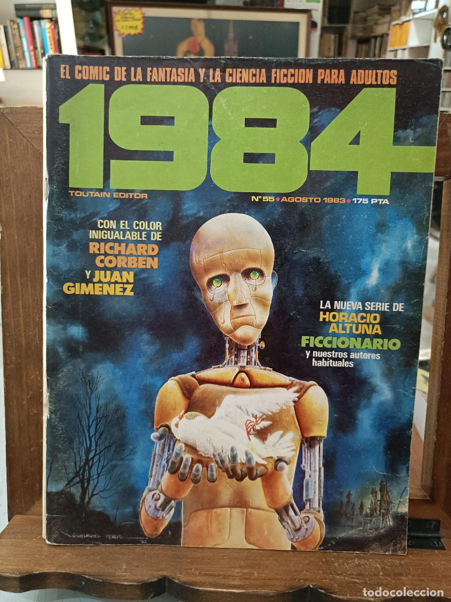 C&oacute;mics: 1984 - n&ordm; 55, El Comic de Fantas&iacute;a y Ciencia Ficci&oacute;n para adultos - Toutain Editor
