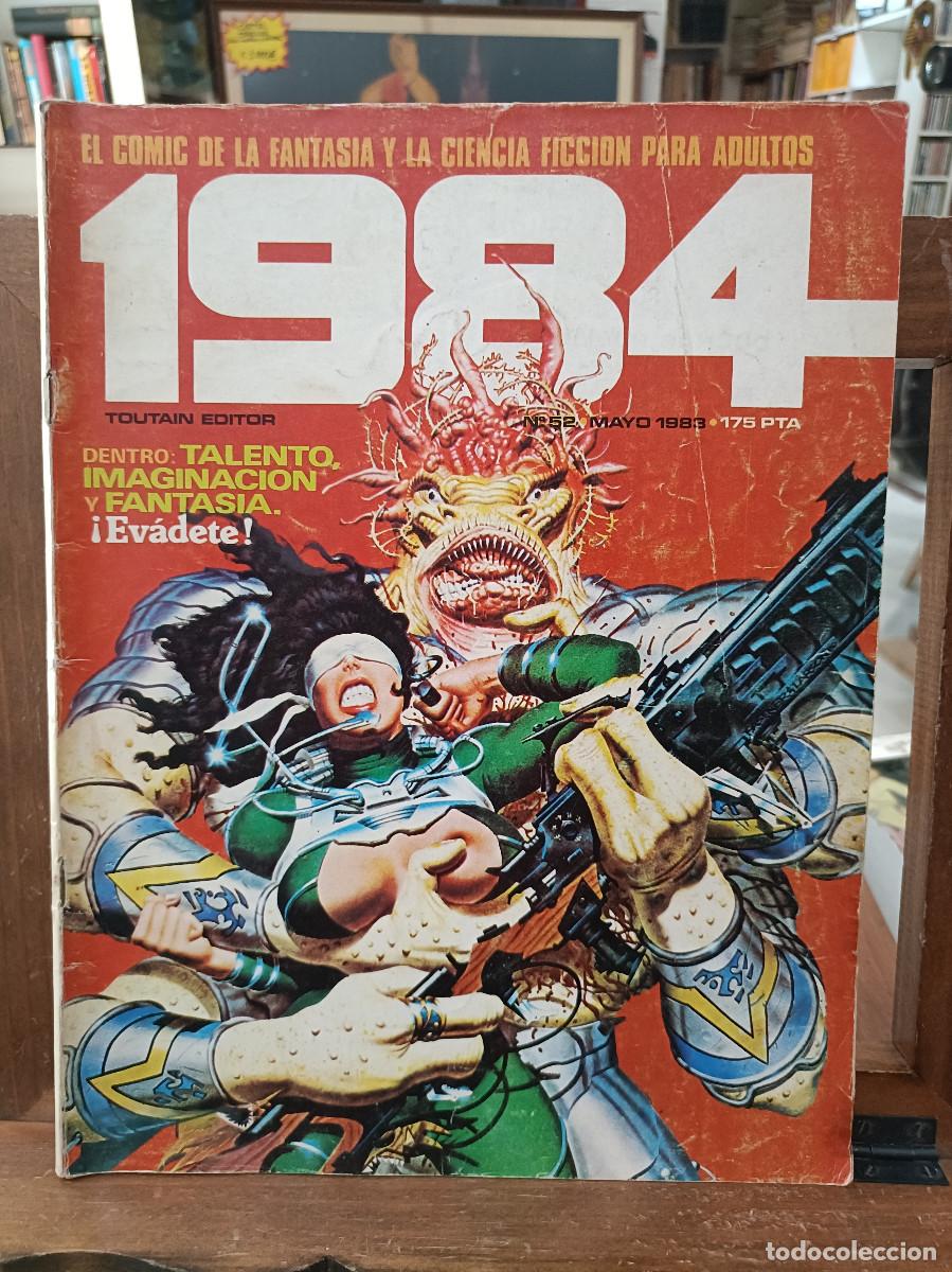C&oacute;mics: 1984 - n&ordm; 52, El Comic de Fantas&iacute;a y Ciencia Ficci&oacute;n para adultos - Toutain Editor