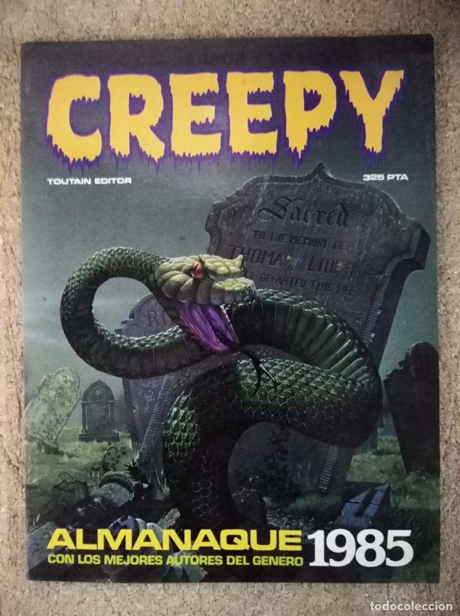 C&oacute;mics: Creepy almanaque 1985.Toutain