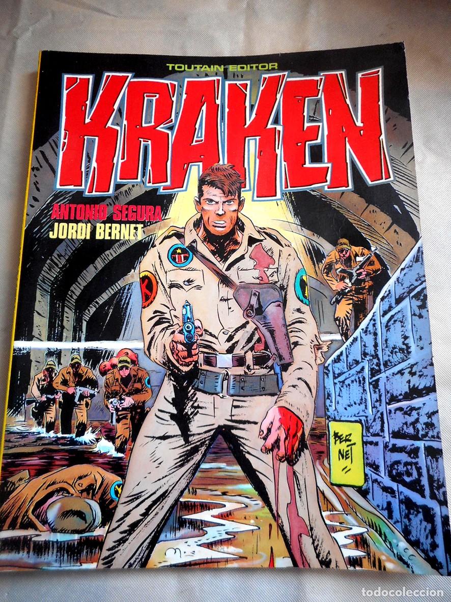 C&oacute;mics: KRAKEN N&ordm;1 (TOUTAIN-1985) ANTONIO SEGURA - JORDI BERNET