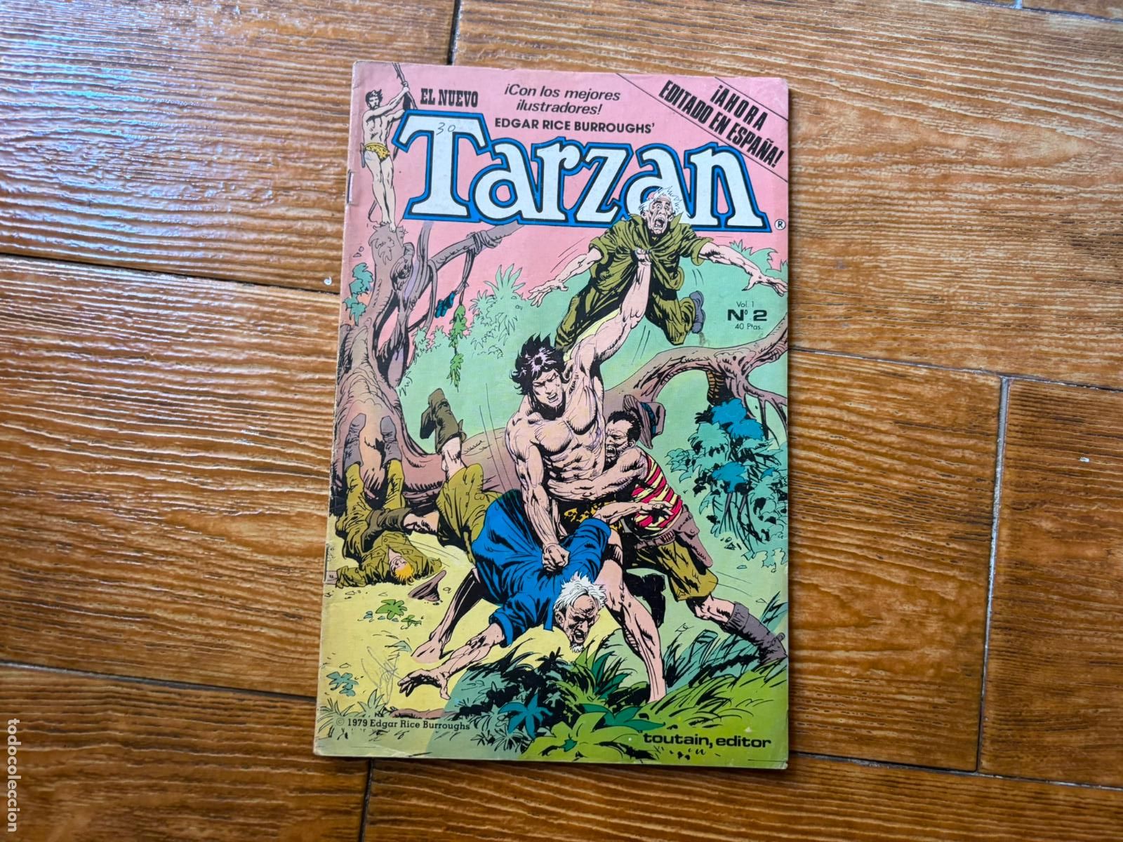 C&oacute;mics: EL NUEVO TARZ&Aacute;N N&ordm; 2 VOLUMEN 1 TOUTAIN EDITOR - A&Ntilde;O 1979