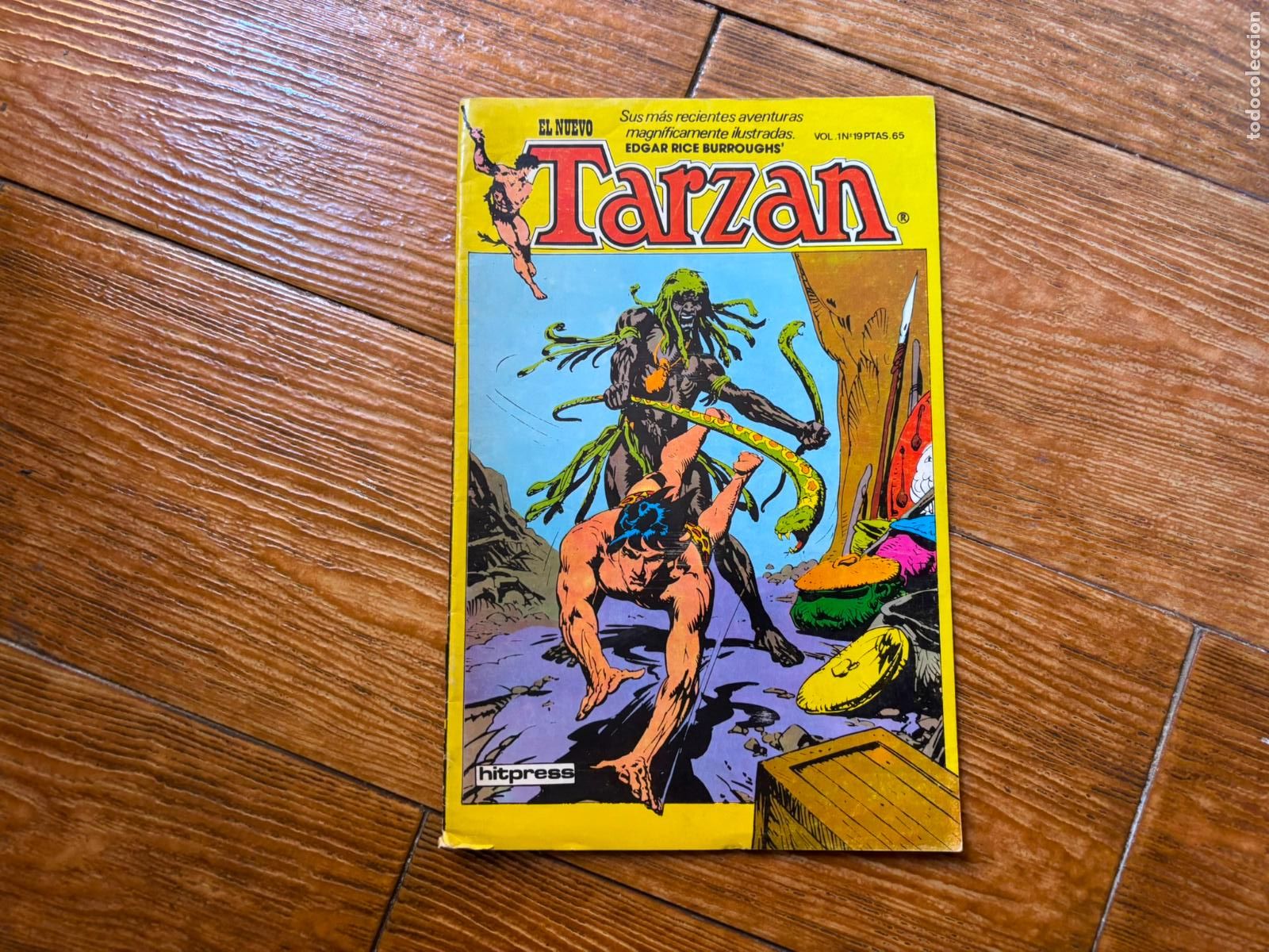 C&oacute;mics: EL NUEVO TARZ&Aacute;N N&ordm; 19 VOLUMEN 1 TOUTAIN EDITOR - A&Ntilde;O 1979