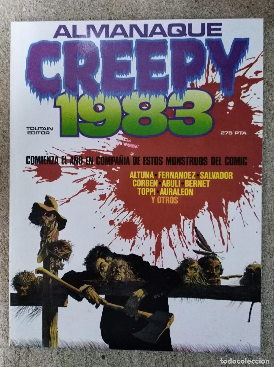 C&oacute;mics: Creepy almanaque 1983.Toutain