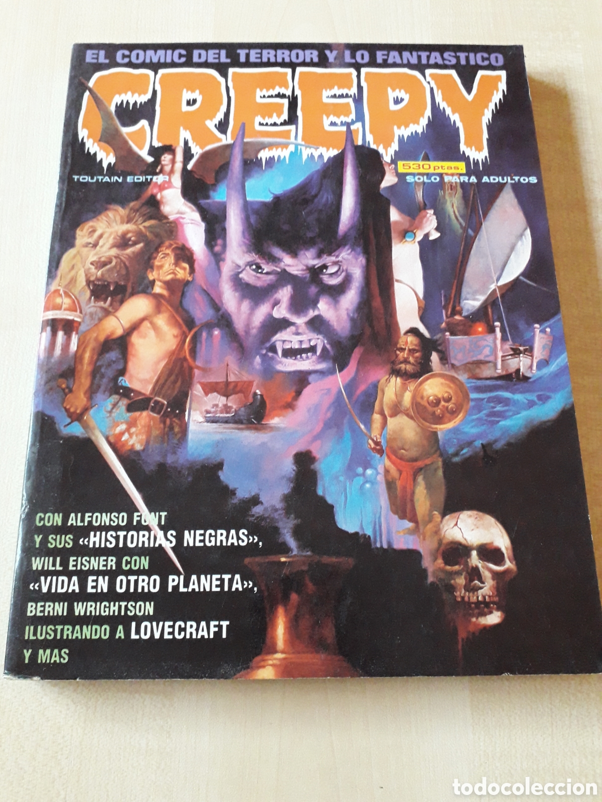 C&oacute;mics: CREEPY. TOMO CON LOS N&Uacute;MEROS 32,33,34 y 35