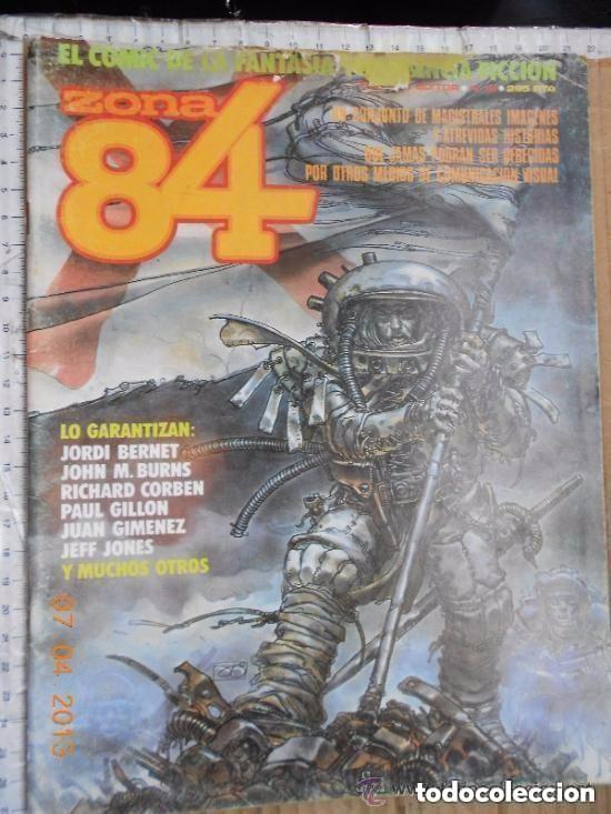 C&oacute;mics: ZONA 84 - N 18 - toutain - bernet corben etc -- LEER DETALLES