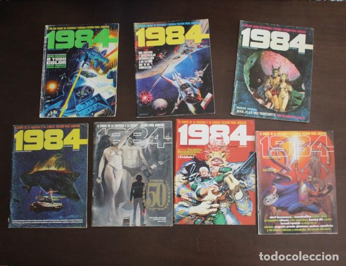 Comics: LOTE 7 COMICS 1984 TOUTAIN 1 3 8 20 50 52 56 RICHARD CORBEN AURALEON FRANK THORNE BROCAL REMOHI BERM