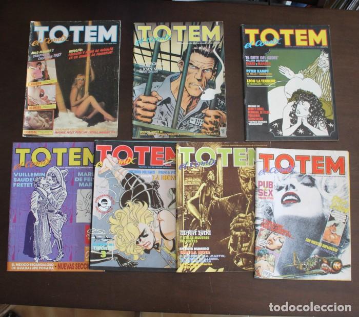 Fumetti: LOTE 7 COMICS TOTEM EL COMIX TOUTAIN 2 10 27 40 43 49 (39 en portada) 53 VUILLEMIN MANARA BERNET&hellip;