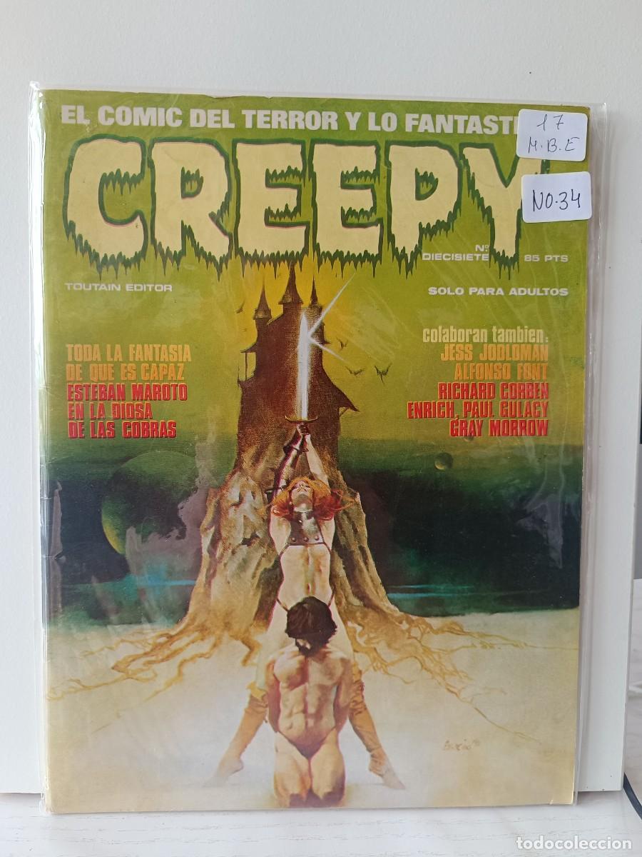 C&oacute;mics: CREEPY NUMERO 34 EXCELENTE ESTADO