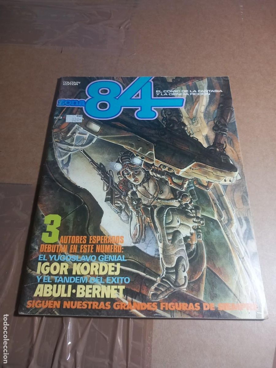 Comics: ZONA 84 N&deg; 3 COMIC FANTASIA CIENCIA FICCION TOUTAIN