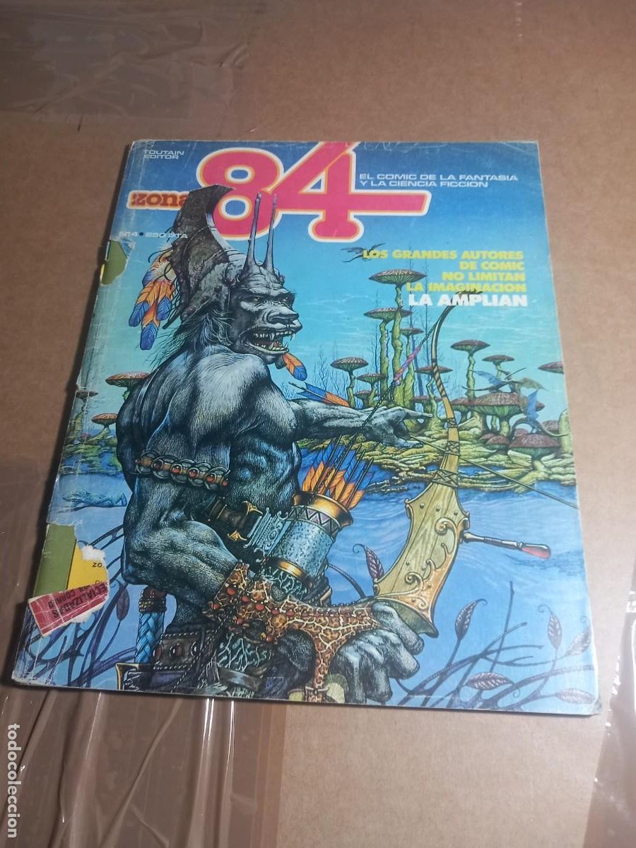 Comics: ZONA 84 N&deg; 4 COMIC FANTASIA CIENCIA FICCION TOUTAIN