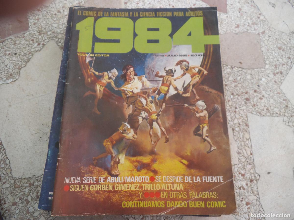 C&oacute;mics: comic, 1984 n&ordm; 42, el comic de fantasia y la ciencia ficcion para adultos, toutain,