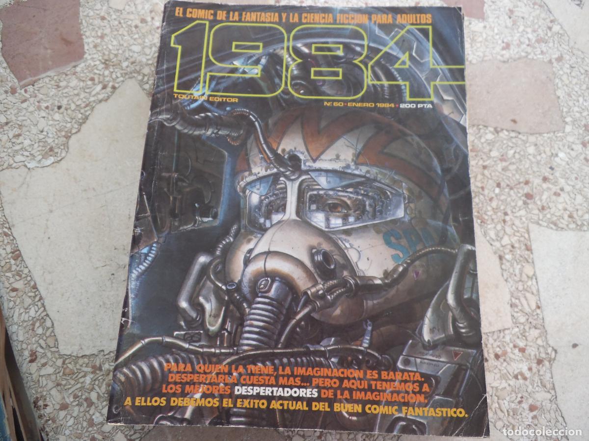 C&oacute;mics: comic, 1984 n&ordm; 60, el comic de fantasia y la ciencia ficcion para adultos, toutain,