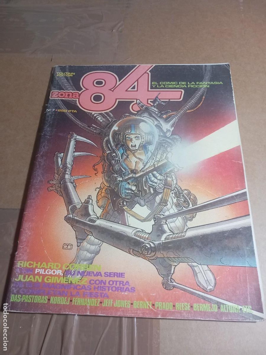 Comics: ZONA 84 N&deg; 7 COMIC FANTASIA CIENCIA FICCION TOUTAIN