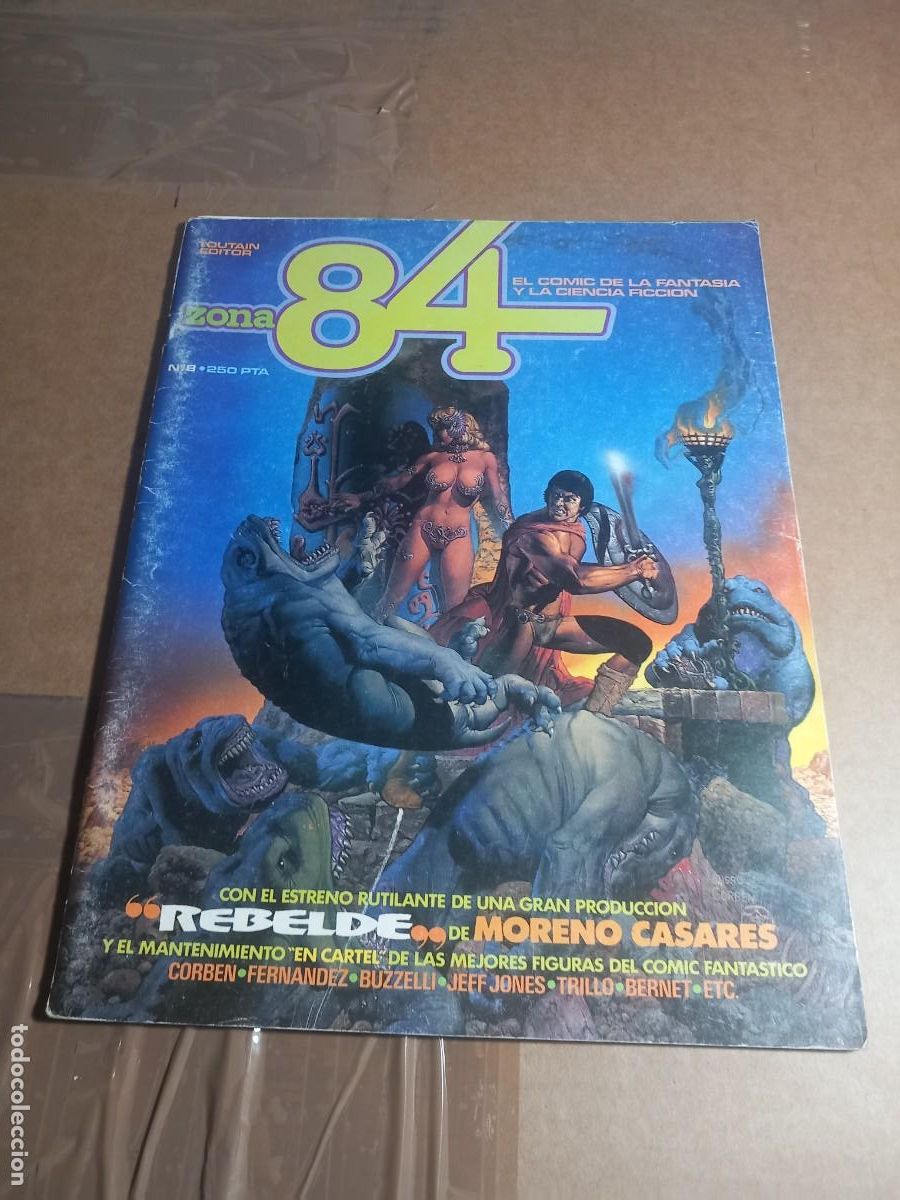 Comics: ZONA 84 N&deg; 8 COMIC FANTASIA CIENCIA FICCION TOUTAIN