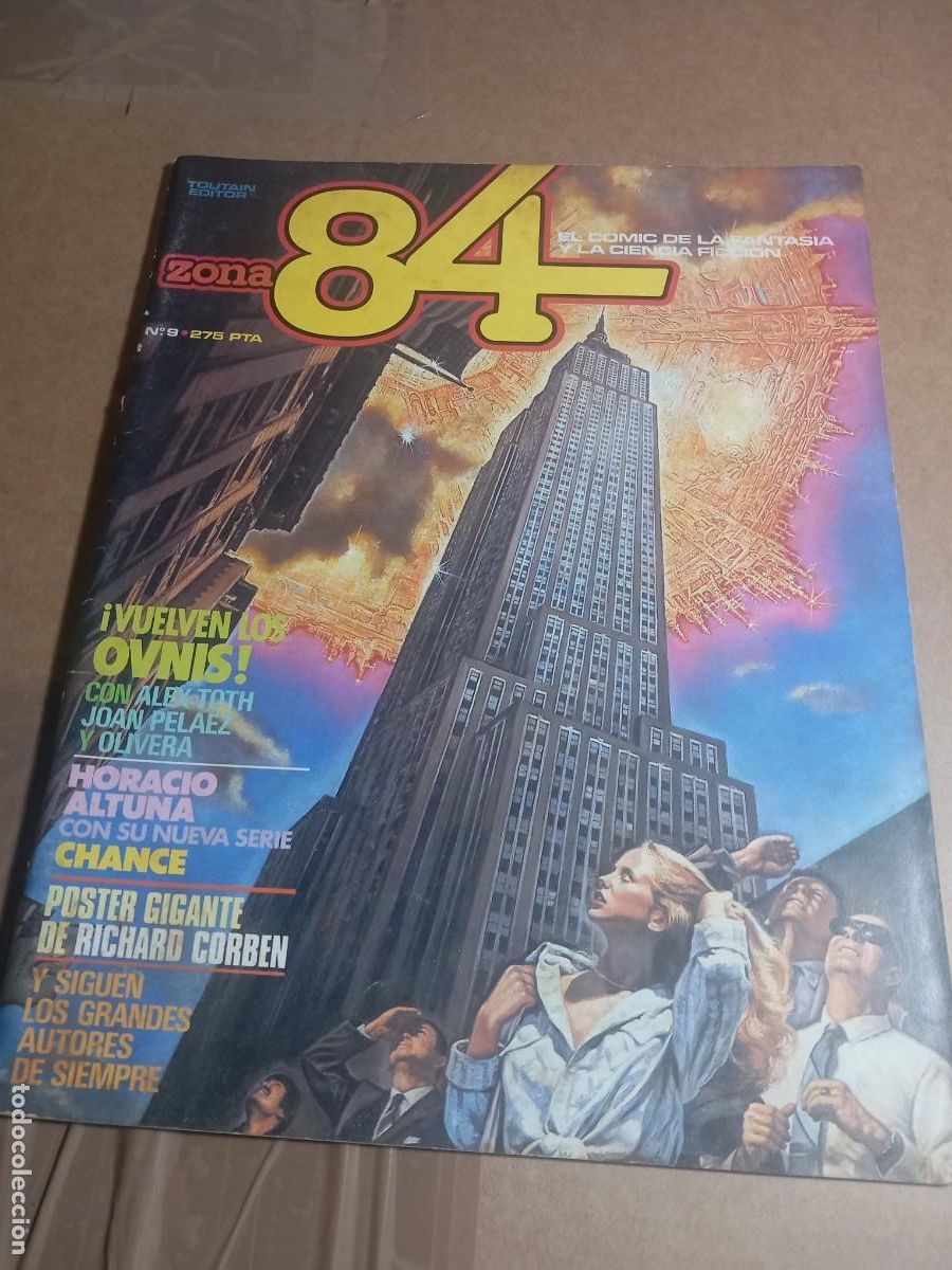 Comics: ZONA 84 N&deg; 9 COMIC FANTASIA CIENCIA FICCION TOUTAIN