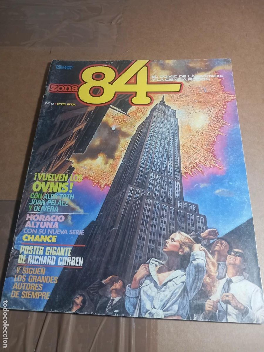Comics: ZONA 84 N&deg; 9 COMIC FANTASIA CIENCIA FICCION TOUTAIN