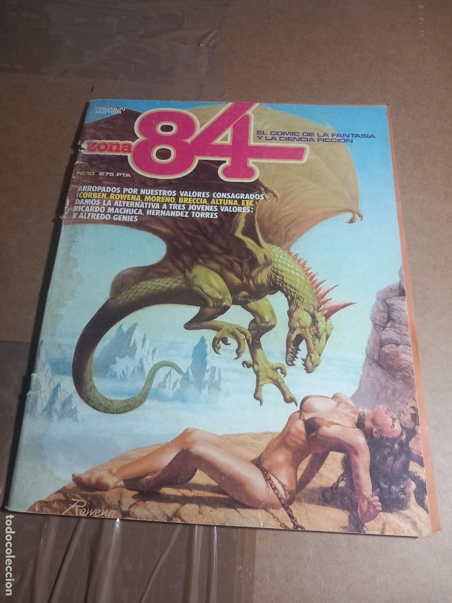 Comics: ZONA 84 N&deg; 10 COMIC FANTASIA CIENCIA FICCION TOUTAIN