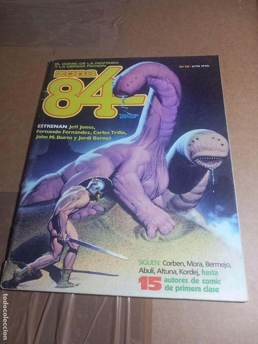 C&oacute;mics: ZONA 84 N&deg; 13 COMIC FANTASIA CIENCIA FICCION TOUTAIN