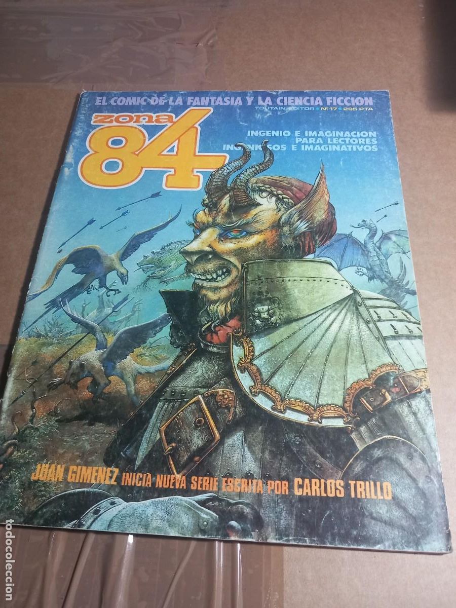 Comics : ZONA 84 N&deg; 17 COMIC FANTASIA CIENCIA FICCION TOUTAIN