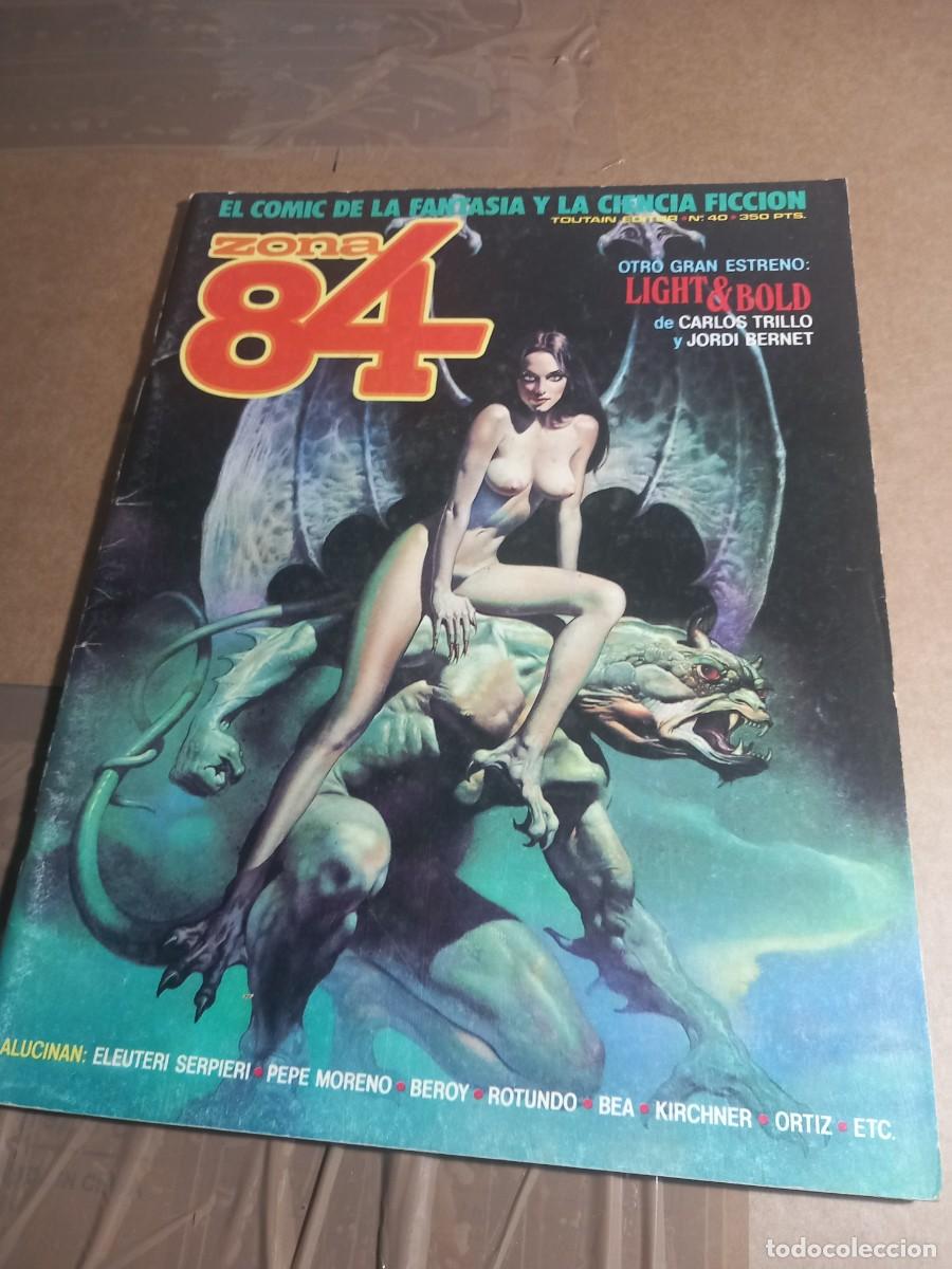 C&oacute;mics: ZONA 84 N&deg; 40 COMIC FANTASIA CIENCIA FICCION TOUTAIN