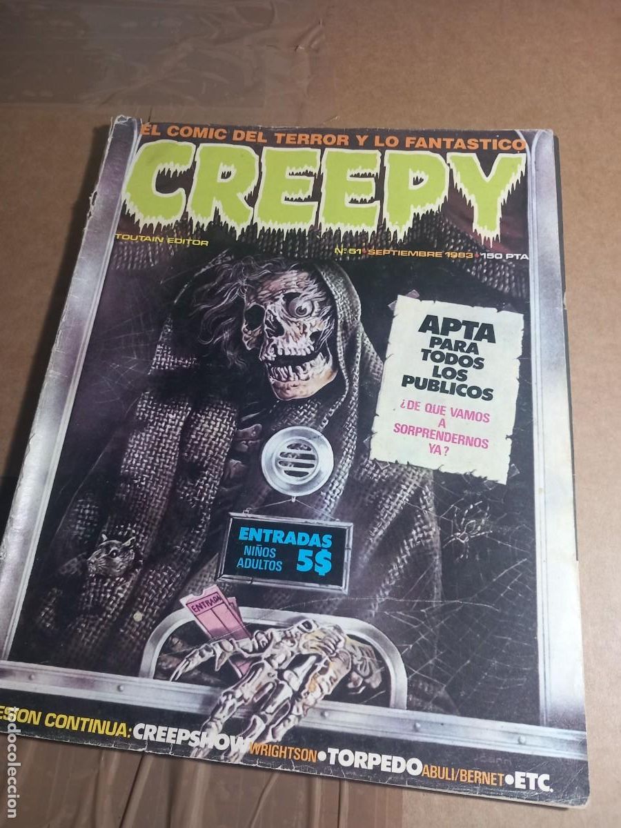 Comics: REVISTA CREEPY N&deg; 51 TOUTAIN EDITOR