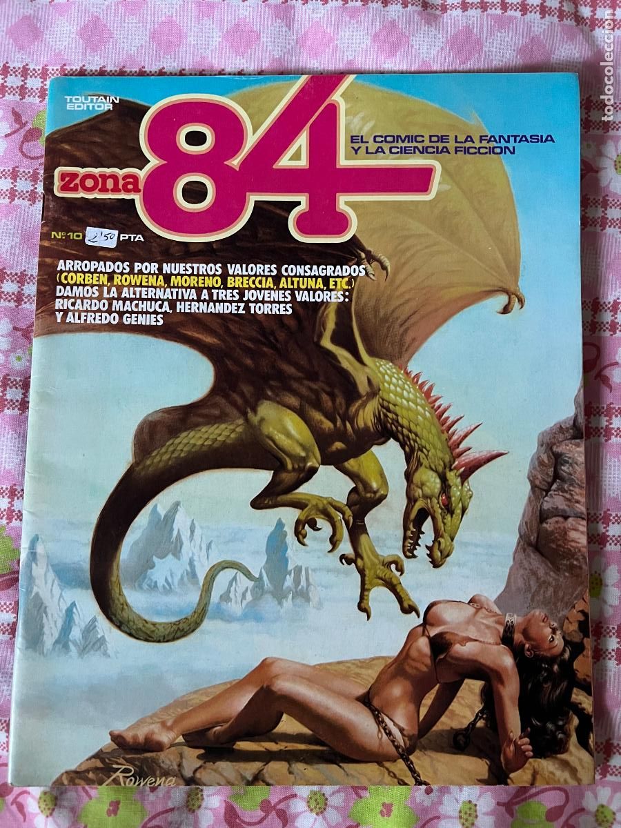 C&oacute;mics: COMIC FANTASIA CIENCIA FICCION ZONA 84 N&ordm; 1 TOUTAIN EDITOR 1984 EXCELENTE estado