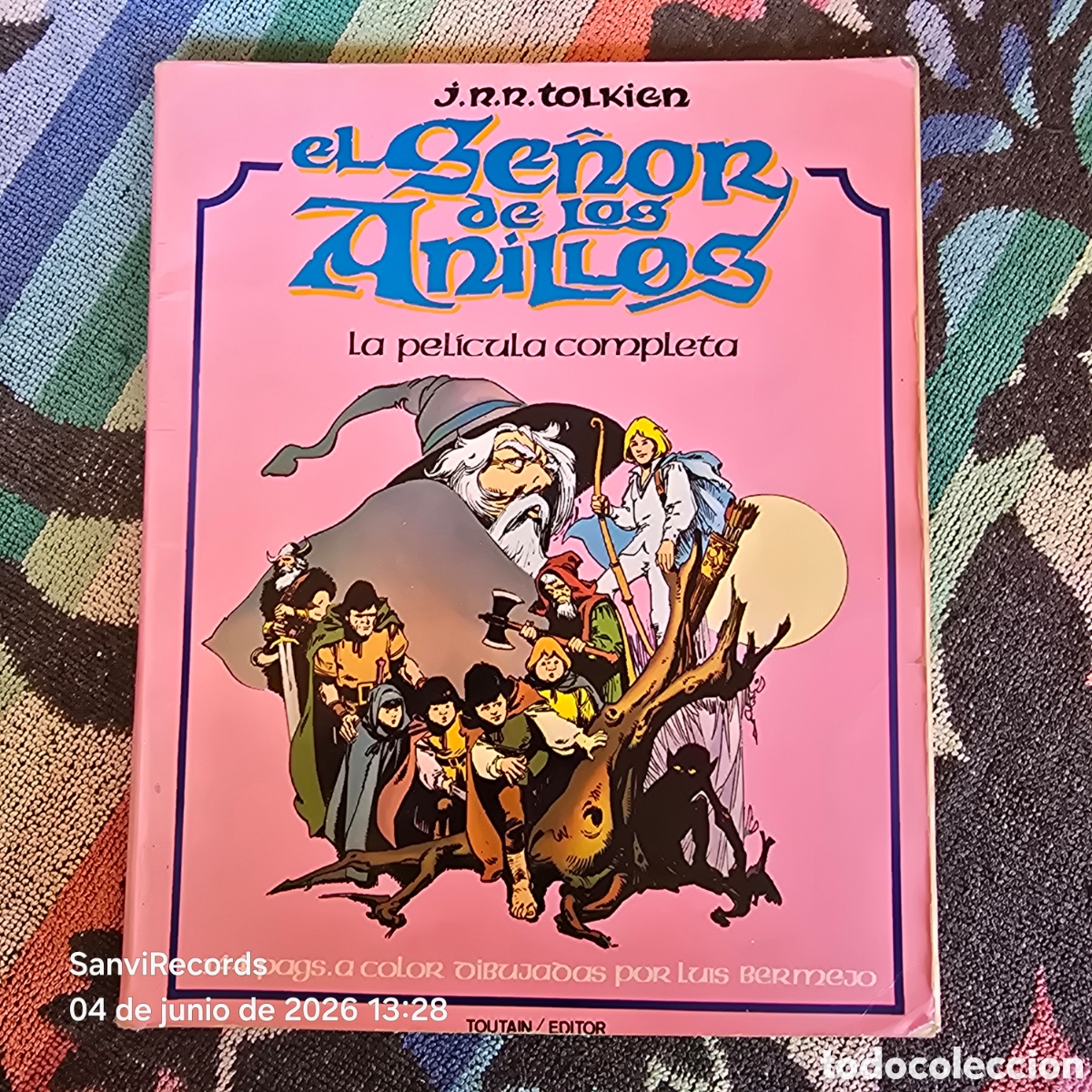 C&oacute;mics: EL SE&Ntilde;OR DE LOS ANILLOS, II PARTE (TOUTAIN)