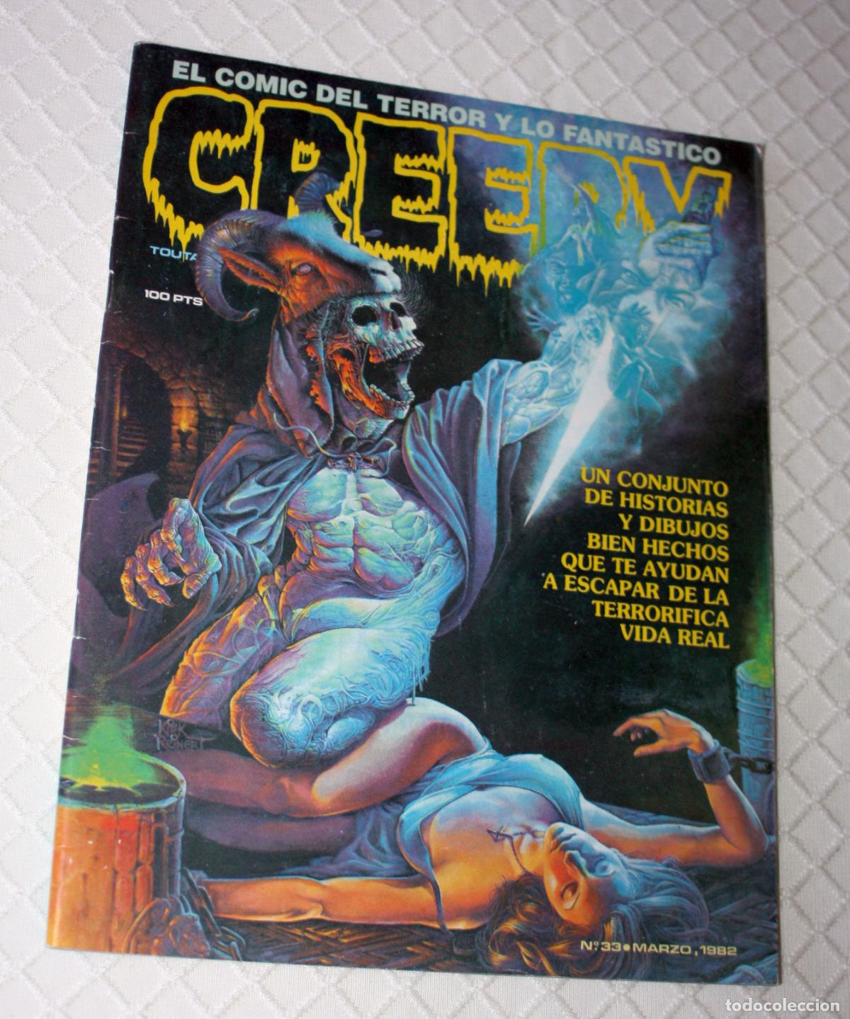 Comics: CREEPY NUMERO 33 (EDITORIAL TOUTAIN )BUEN ESTADO