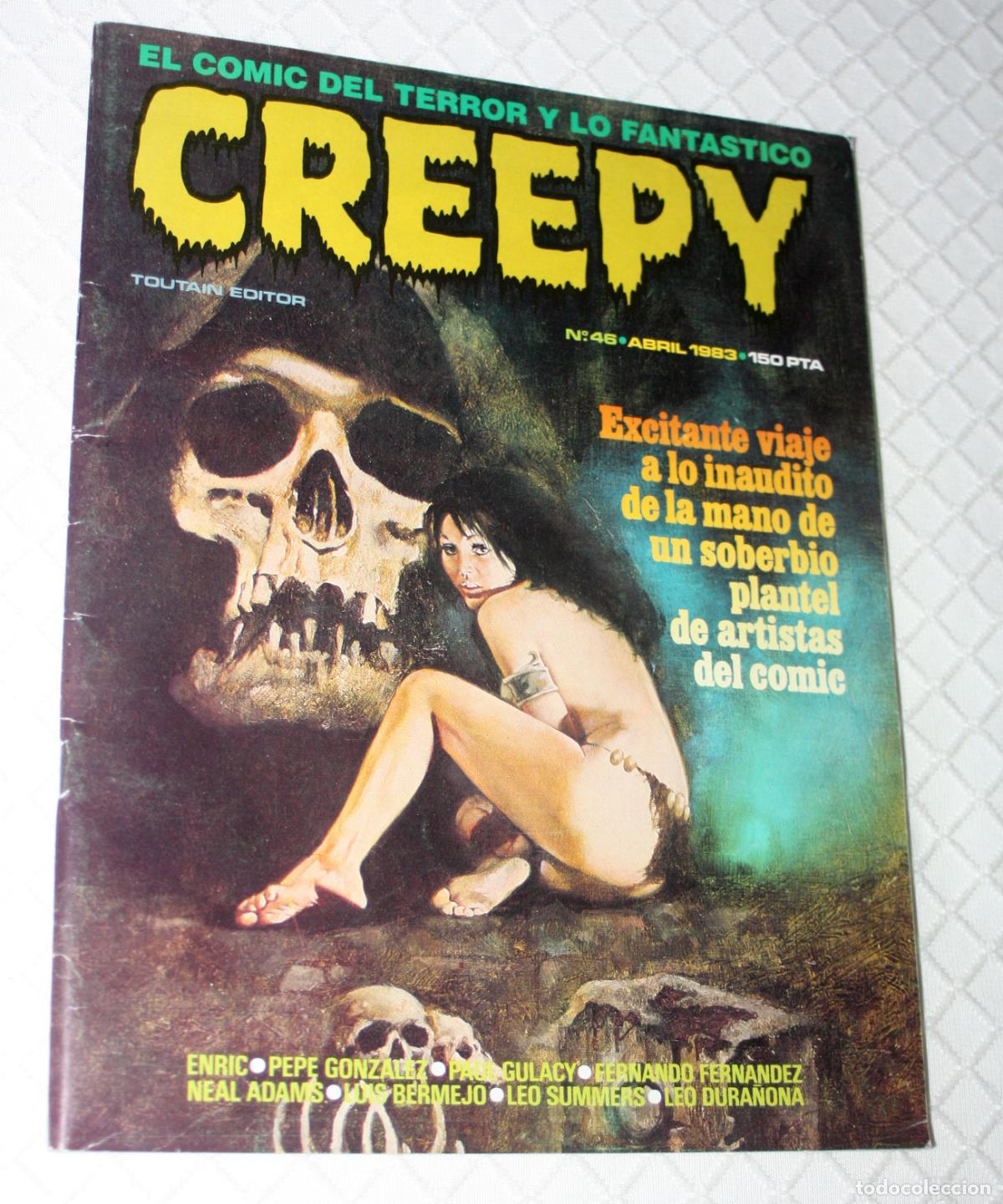 Comics: CREEPY NUMERO 46 (EDITORIAL TOUTAIN )BUEN ESTADO