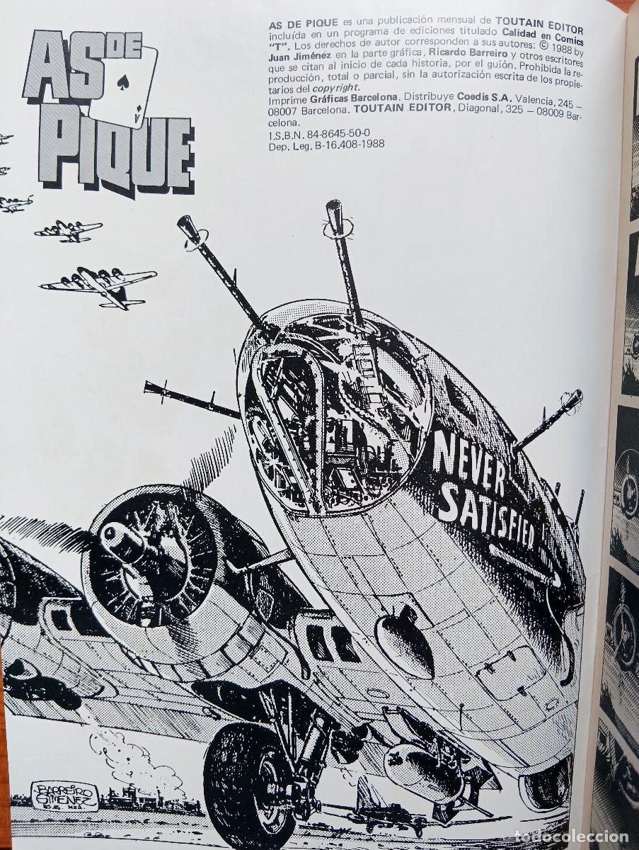 C&oacute;mics: &rdquo;As de Pique&rdquo;. Comic aviaci&oacute;n completo en 10 n&uacute;meros. - Foto 2