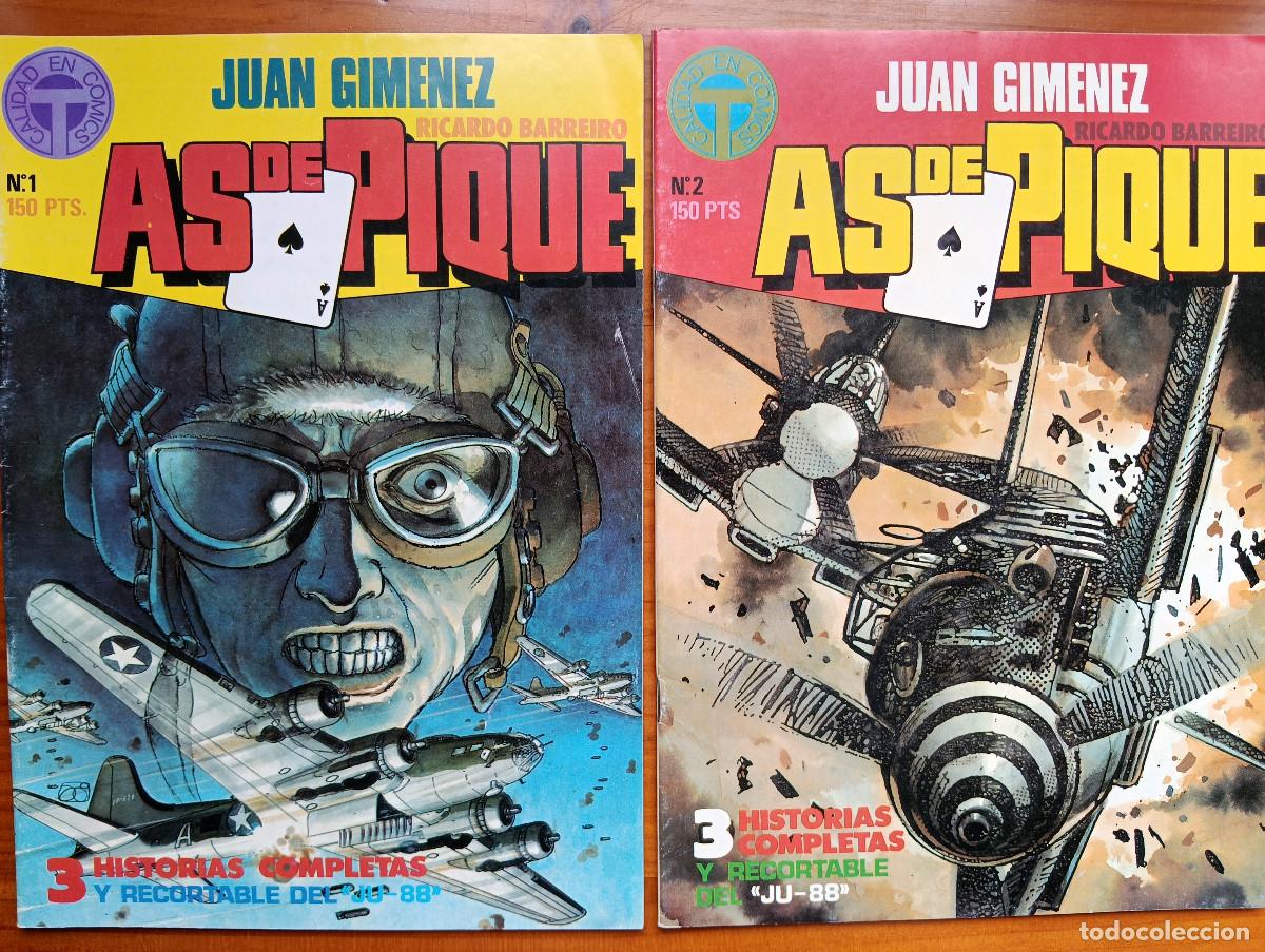C&oacute;mics: &rdquo;As de Pique&rdquo;. Comic aviaci&oacute;n completo en 10 n&uacute;meros. - Foto 3
