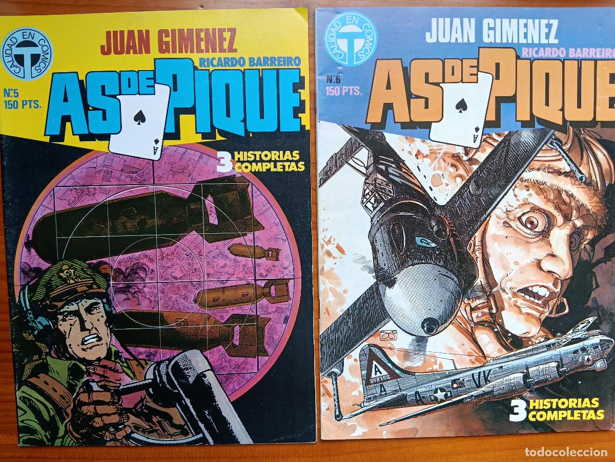 C&oacute;mics: &rdquo;As de Pique&rdquo;. Comic aviaci&oacute;n completo en 10 n&uacute;meros. - Foto 5