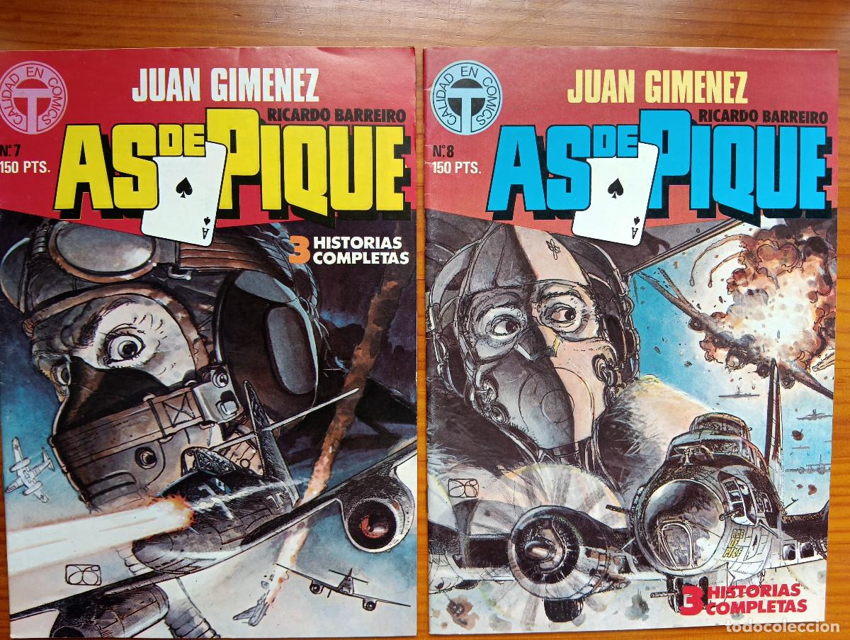 C&oacute;mics: &rdquo;As de Pique&rdquo;. Comic aviaci&oacute;n completo en 10 n&uacute;meros. - Foto 6