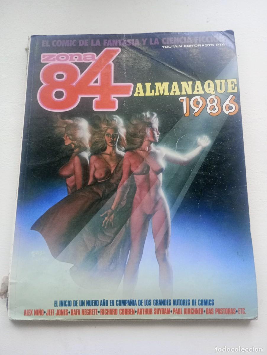 Comics: Almanaque 1986 Zona 84. Toutain.