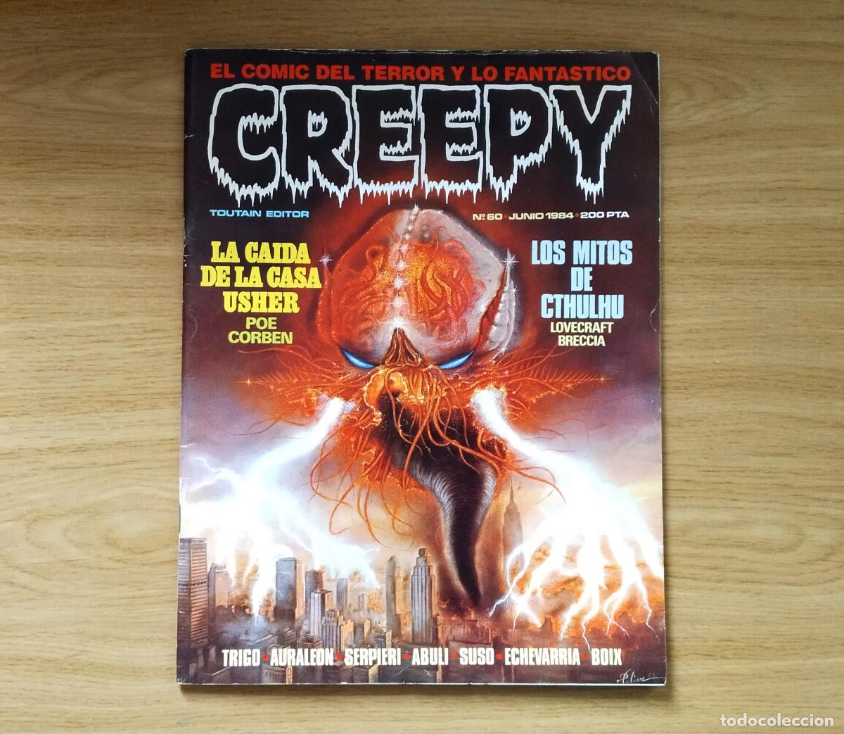 Comics: CREEPY 60- EDICIONES TOUTAIN, GRAPA- MBE LEE CONDICIONES
