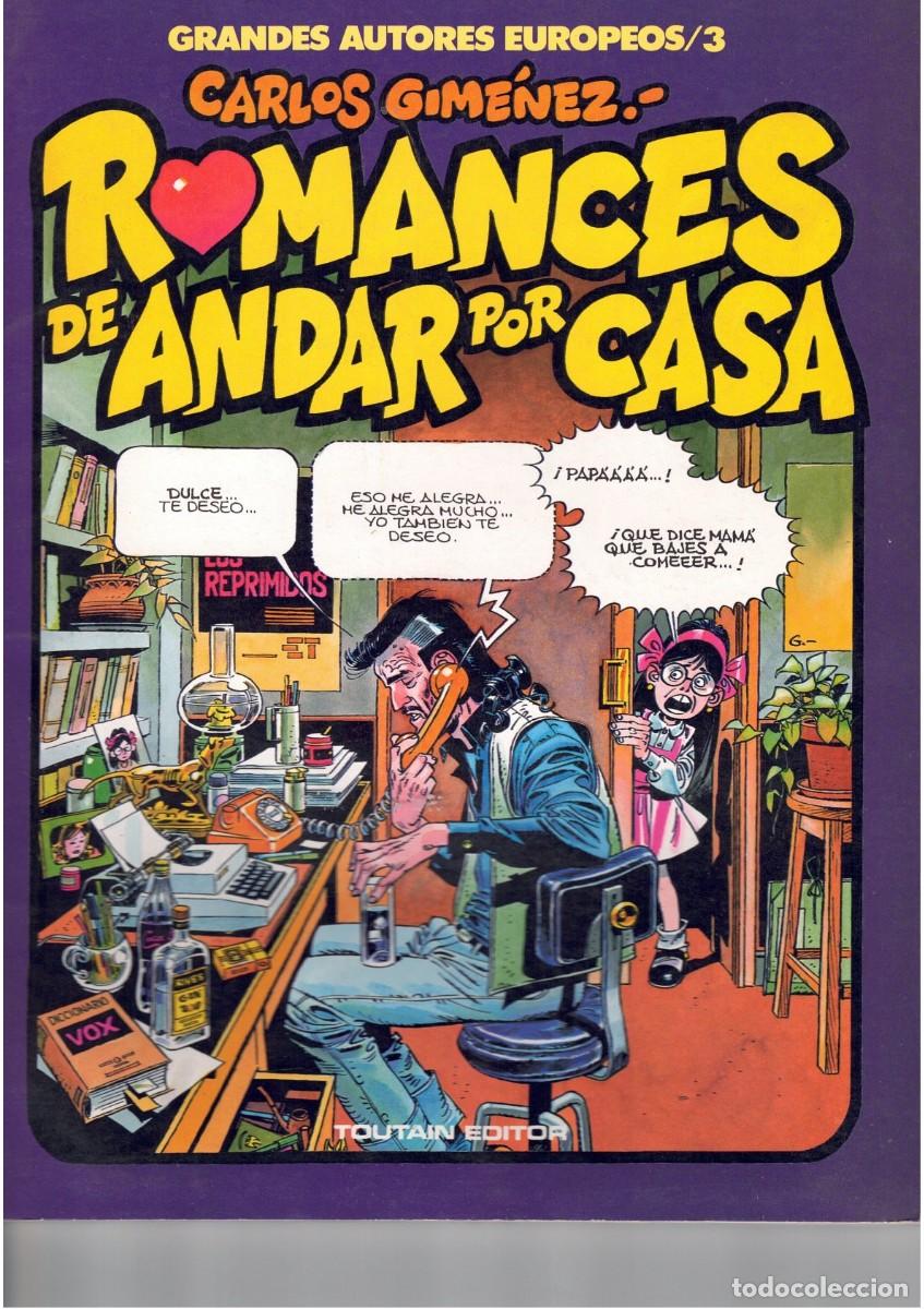 Comics: Romances de andar por casa. Toutain Editor.