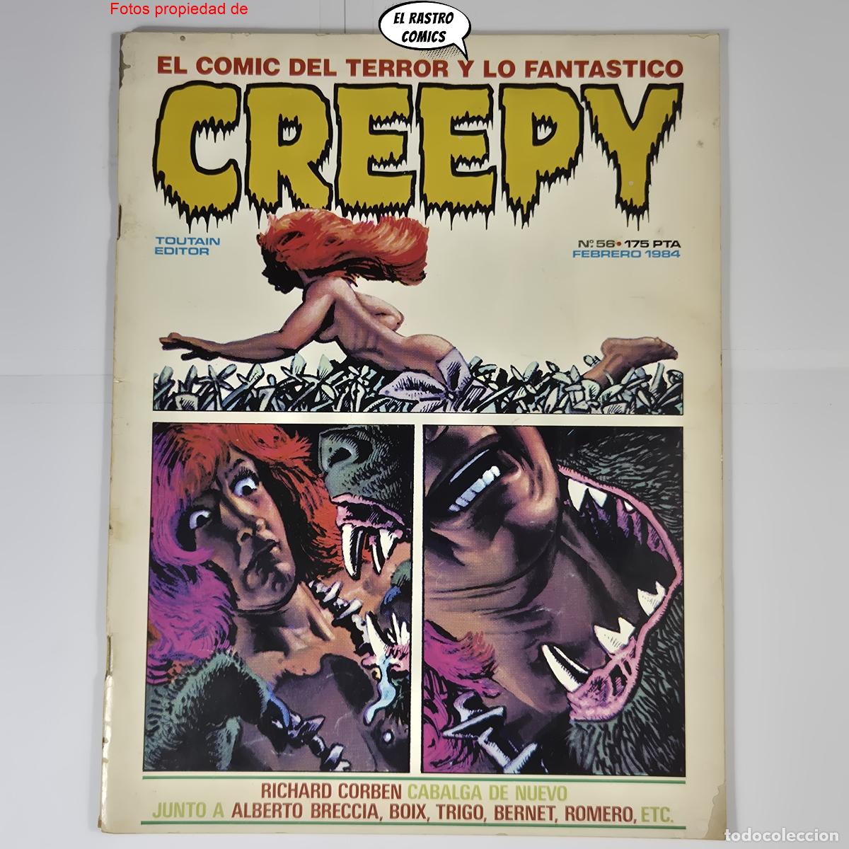 C&oacute;mics: Creepy n&ordm; 56, ed Toutain