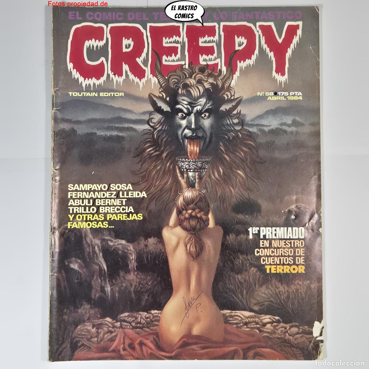 C&oacute;mics: Creepy n&ordm; 58, ed Toutain