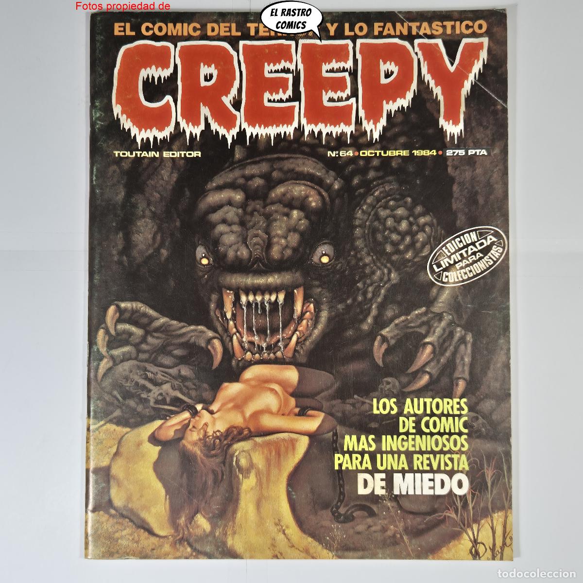 C&oacute;mics: Creepy n&ordm; 64, ed Toutain