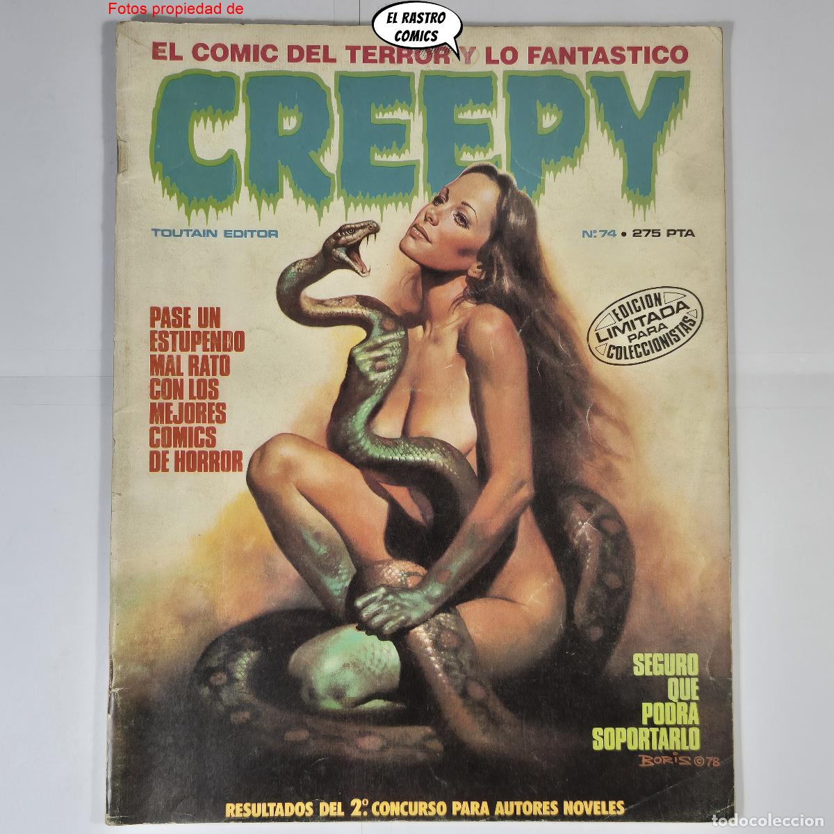 C&oacute;mics: Creepy n&ordm; 74, ed Toutain