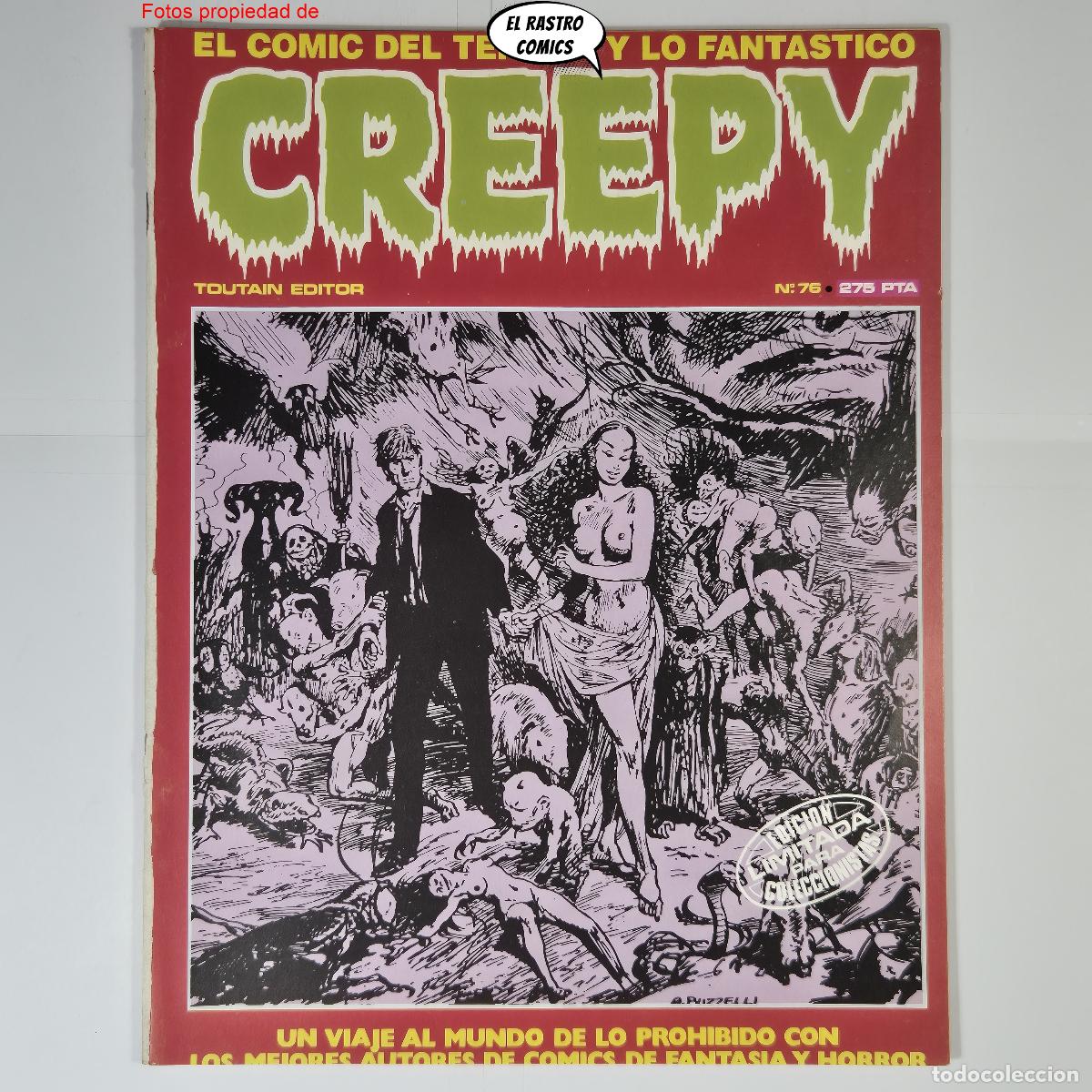C&oacute;mics: Creepy n&ordm; 76, ed Toutain