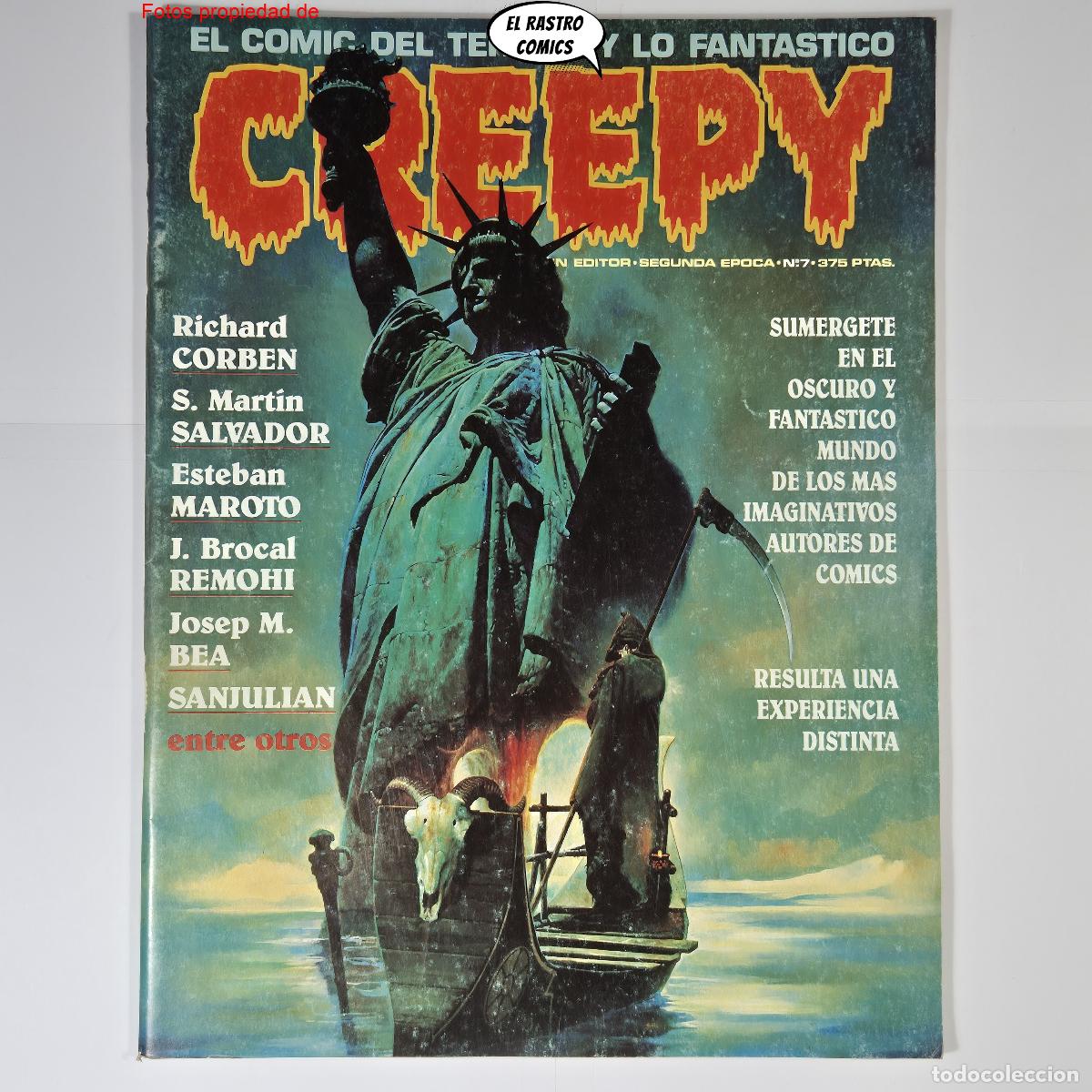 C&oacute;mics: Creepy (2&ordf; &eacute;poca) n&ordm; 7, ed Toutain