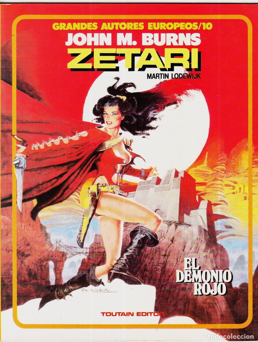 C&oacute;mics: ZETARI de Burns. TOUTAIN, 1988.