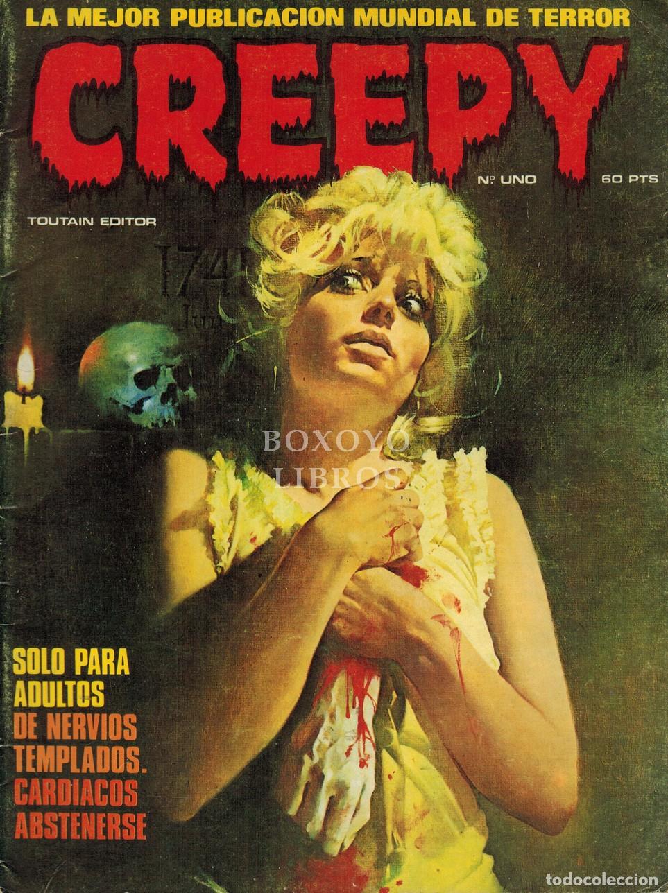 Comics: Creepy n&ordm; uno (1). Toutain