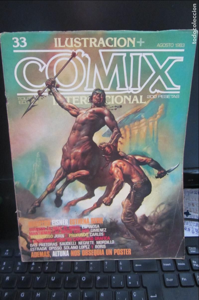 C&oacute;mics: REVISTA COMIX INTERNACIONAL N&ordm; 33 - TOUTAIN Arx126