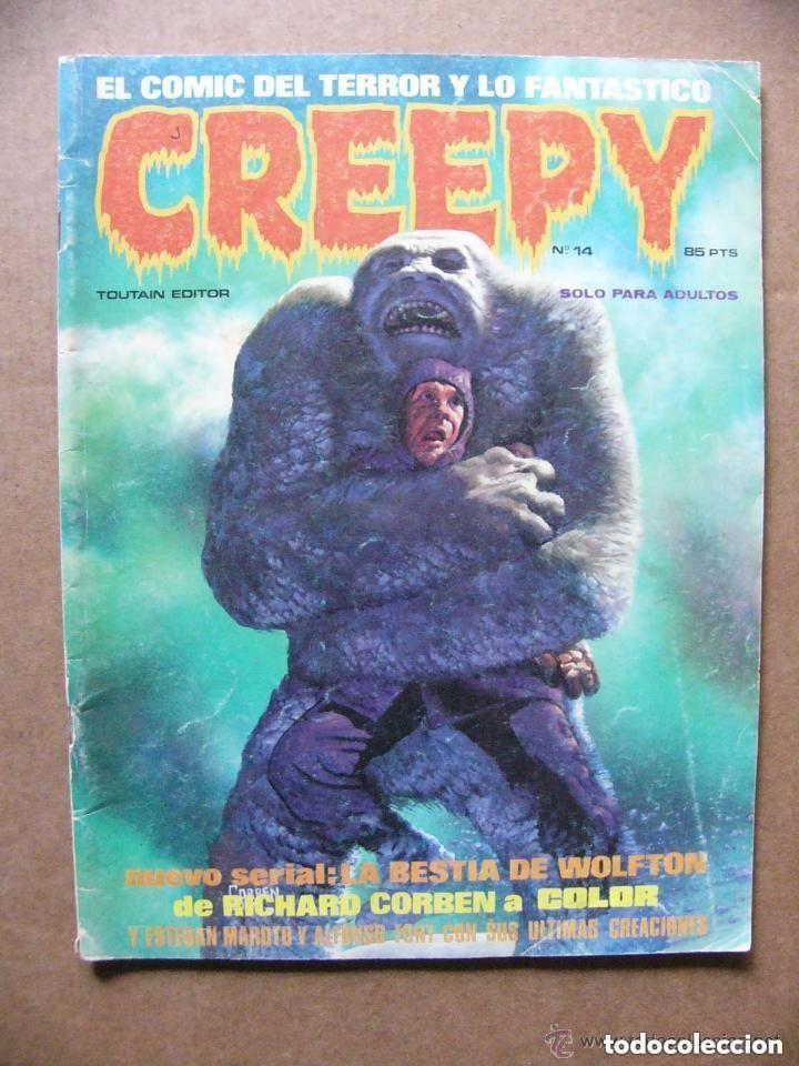 C&oacute;mics: Creepy n&ordm; 14 Fantasia y terror - Toutain Editor -LEER DETALLES