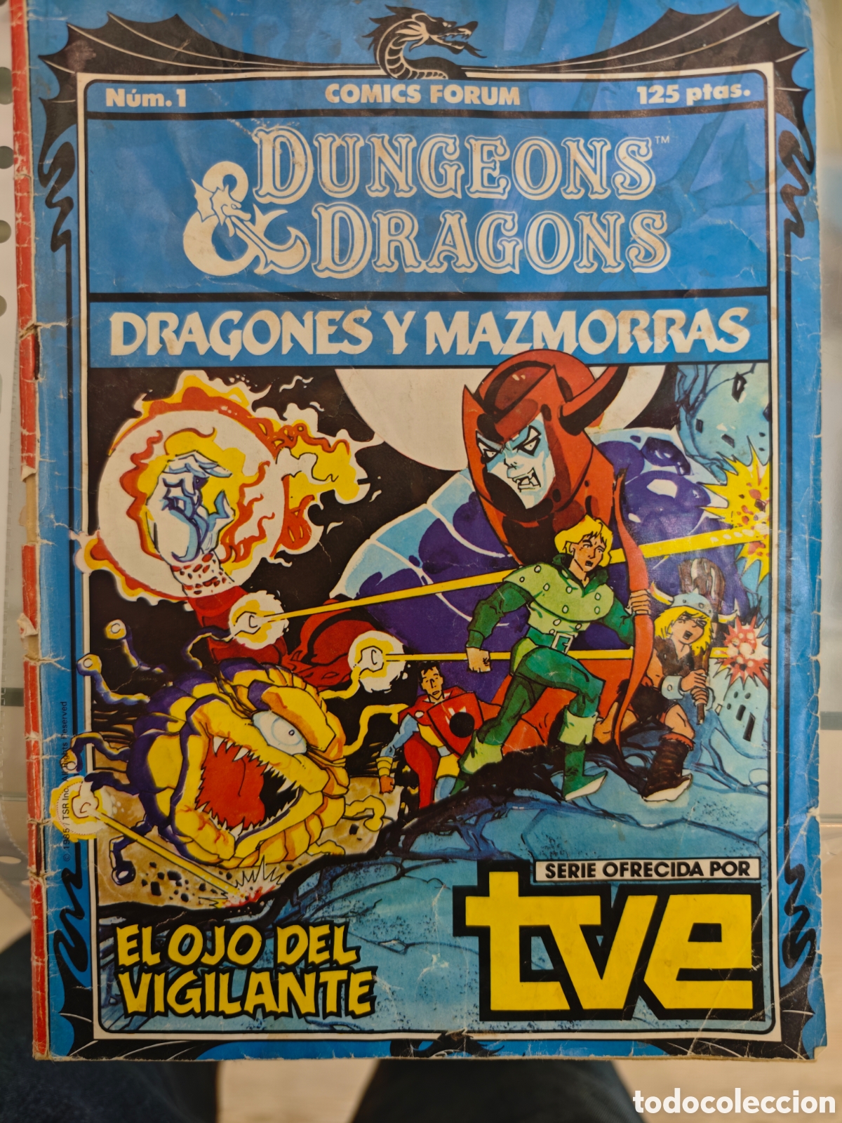 C&oacute;mics: Dungeons & dragons n&uacute;mero 1 Comics Forum Dragones Y Mazmorras MUY DIF&Iacute;CIL DE ENCONTRAR