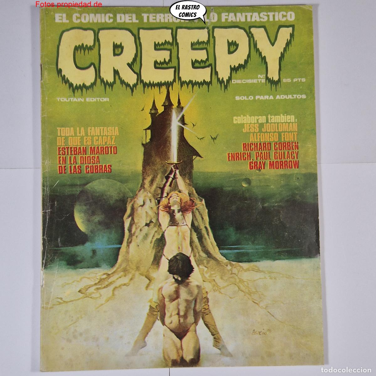 C&oacute;mics: Creepy (1&ordf; &eacute;poca) n&ordm; 17, ed Toutain