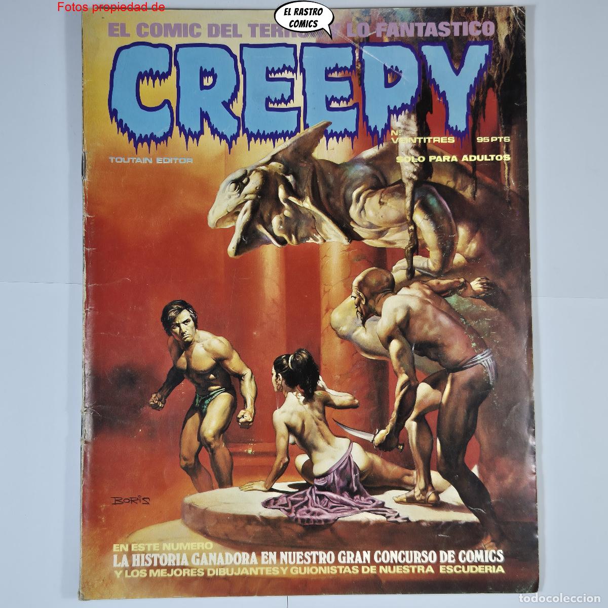 C&oacute;mics: Creepy (1&ordf; &eacute;poca) n&ordm; 23, ed Toutain